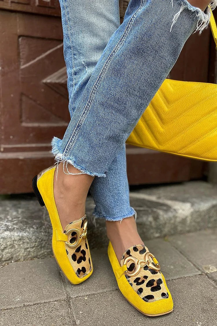 THEODORA | ANIMAL PRINT LOAFERS