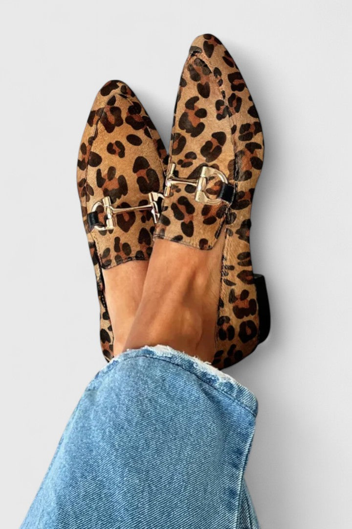 PENELOPE | LEOPARD PRINT LOAFERS