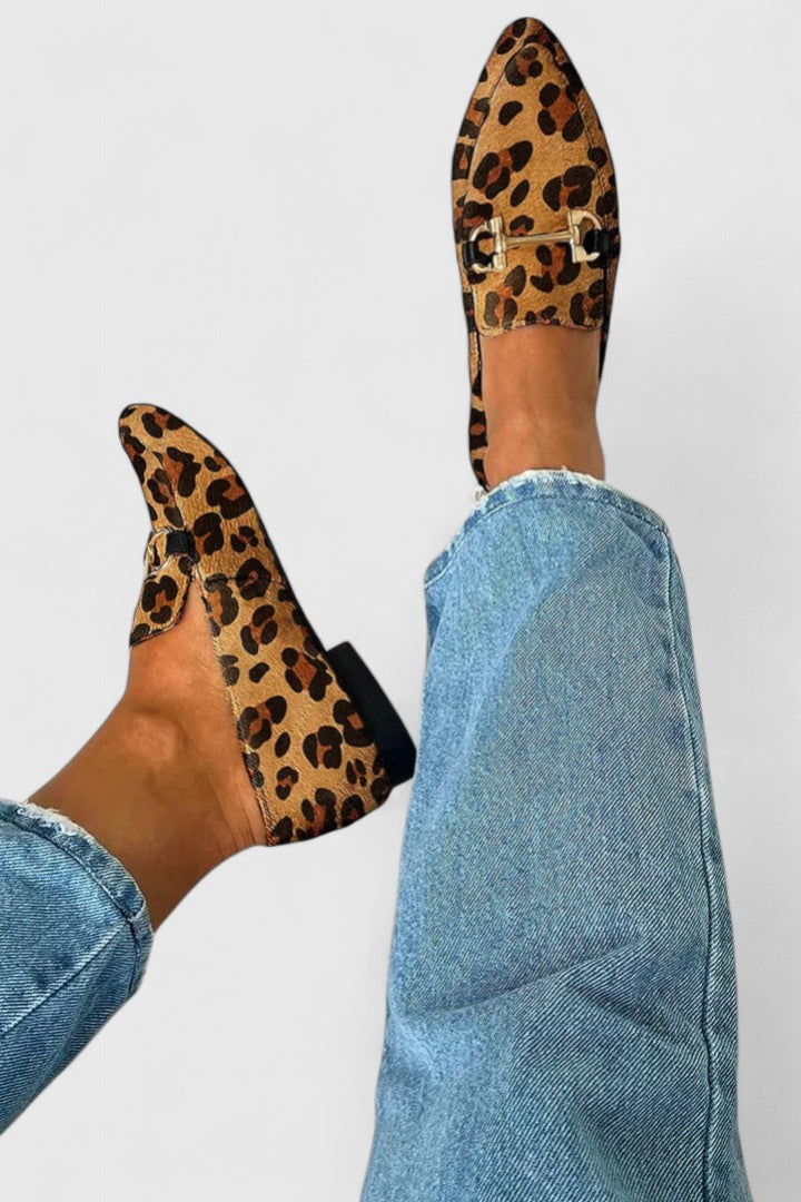 PENELOPE | LEOPARD PRINT LOAFERS