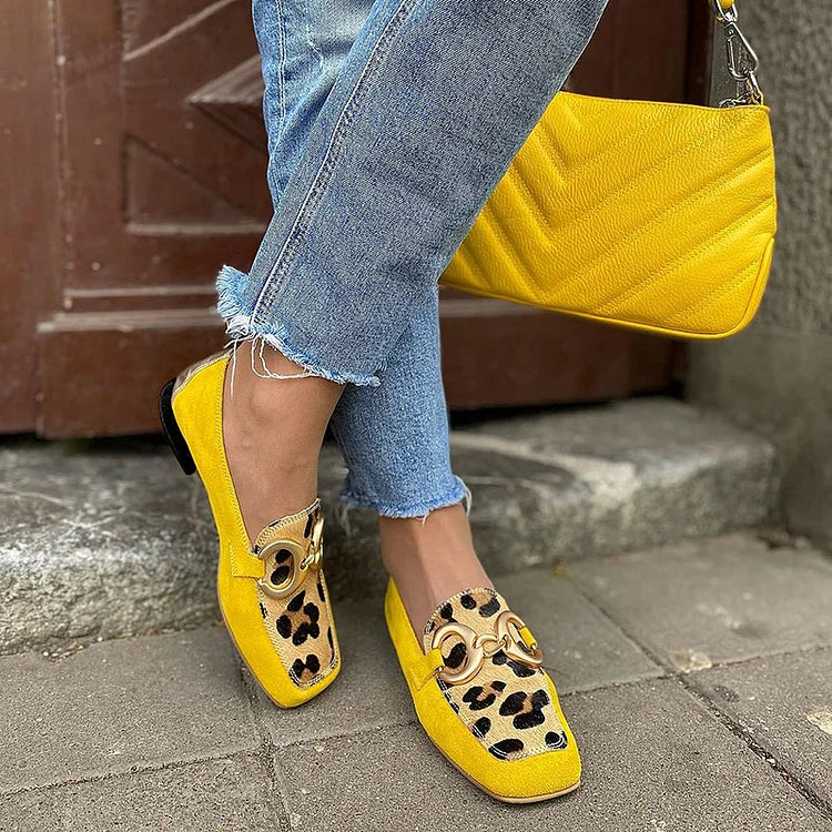 THEODORA | ANIMAL PRINT LOAFERS