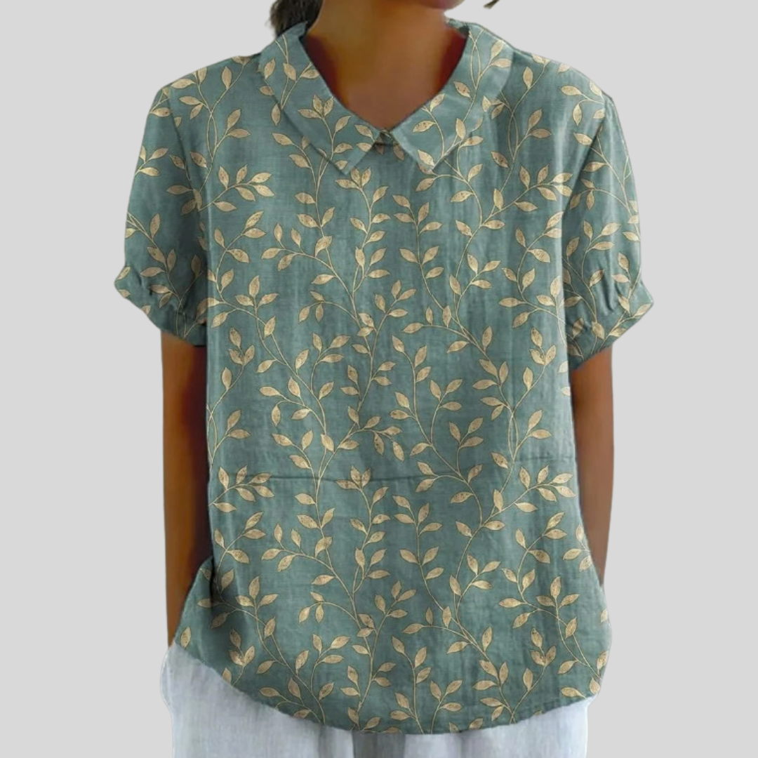 Valentine's Day | Chic Foliage Blouse
