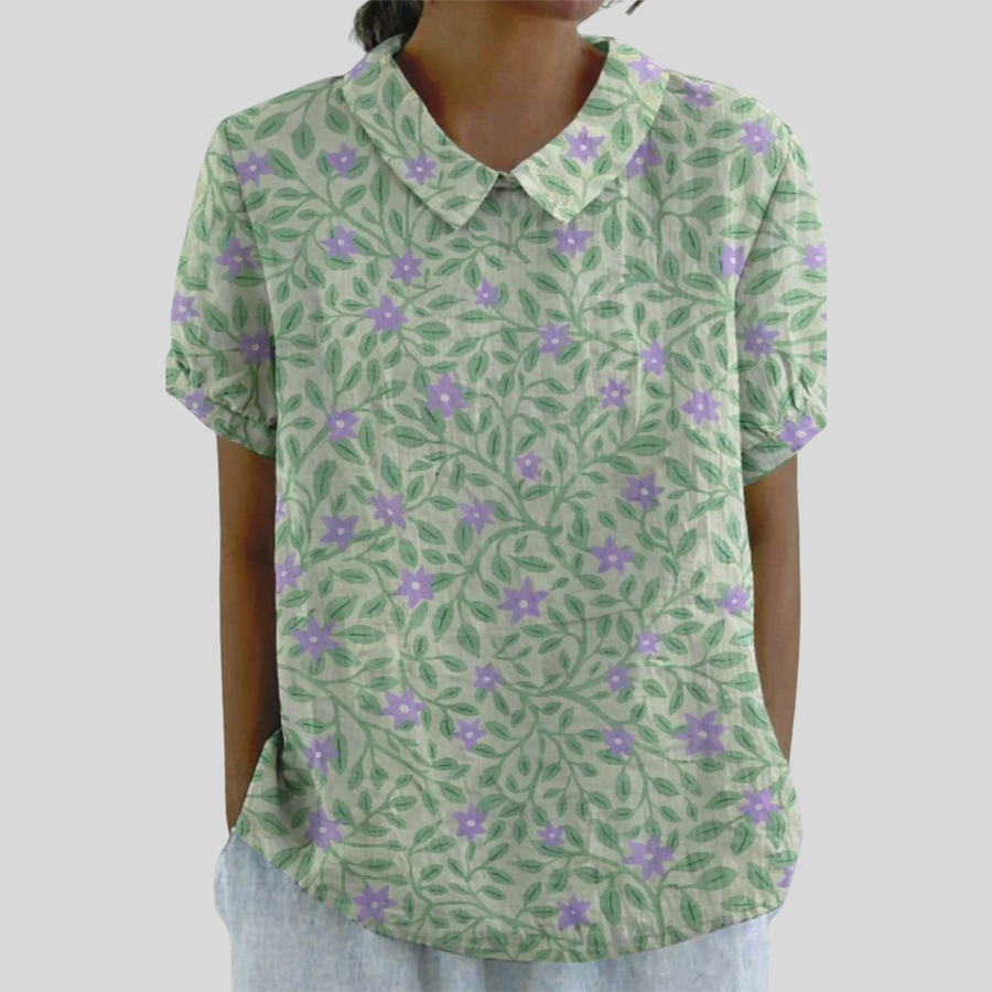 Lucienne | Blossom Leaf Top