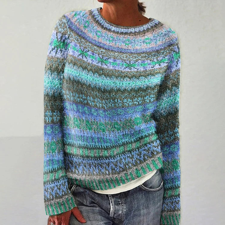 Audrey | Vintage-Inspired Island Sweater