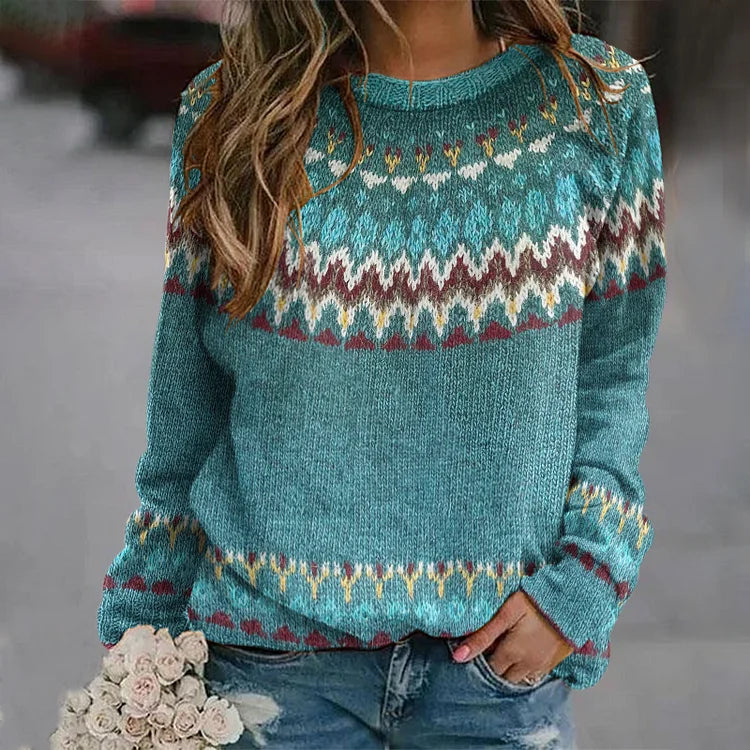 Sofia | Classic Icelandic Knit Sweater