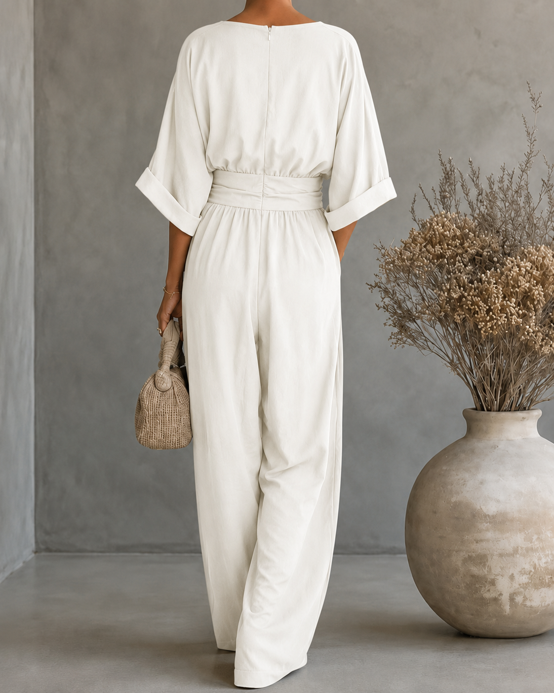 Élise – Elegant Fluid Jumpsuit