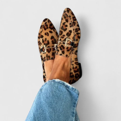 PENELOPE | LEOPARD PRINT LOAFERS