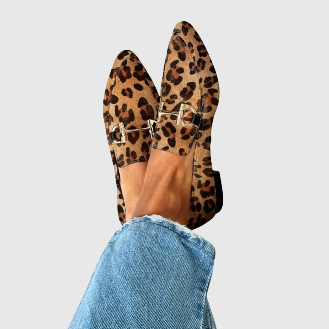 PENELOPE | LEOPARD PRINT LOAFERS