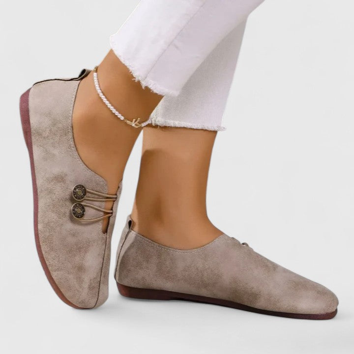GEORGINA | LOAFERS IN BROWN SHADES