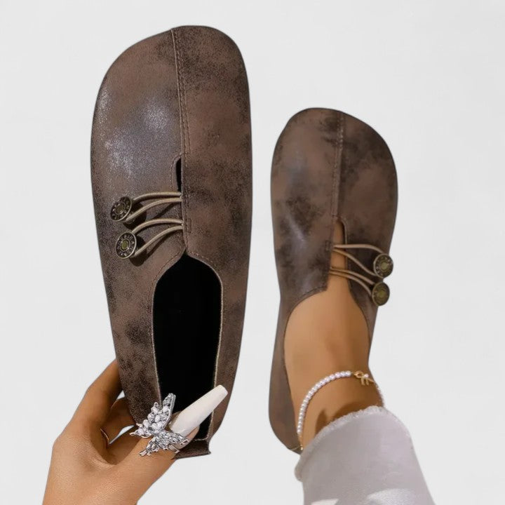 GEORGINA | LOAFERS IN BROWN SHADES