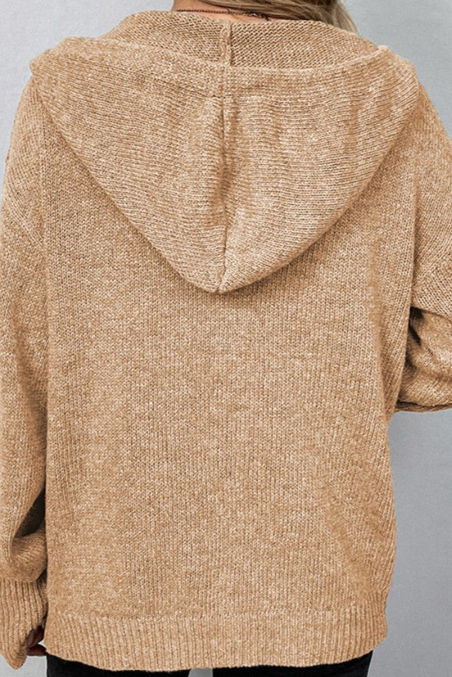 Amelia Cozy Knit Cardigan with Adaptable Design