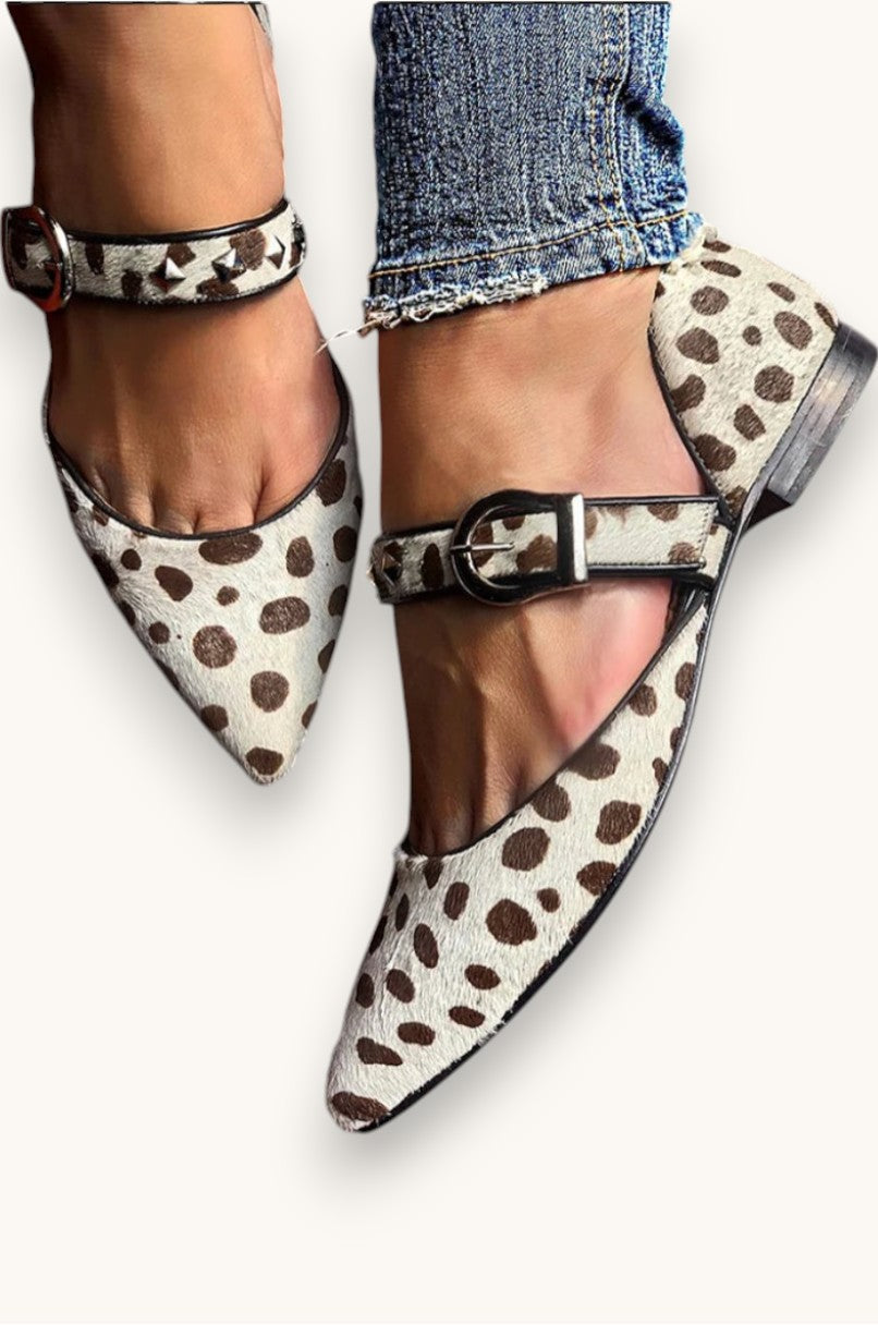 ELEANOR | MARY JANES WITH DELICATE STUDS