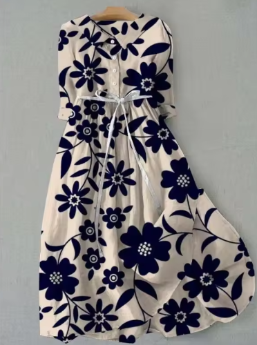 Coralie™ Elegant Floral Dress