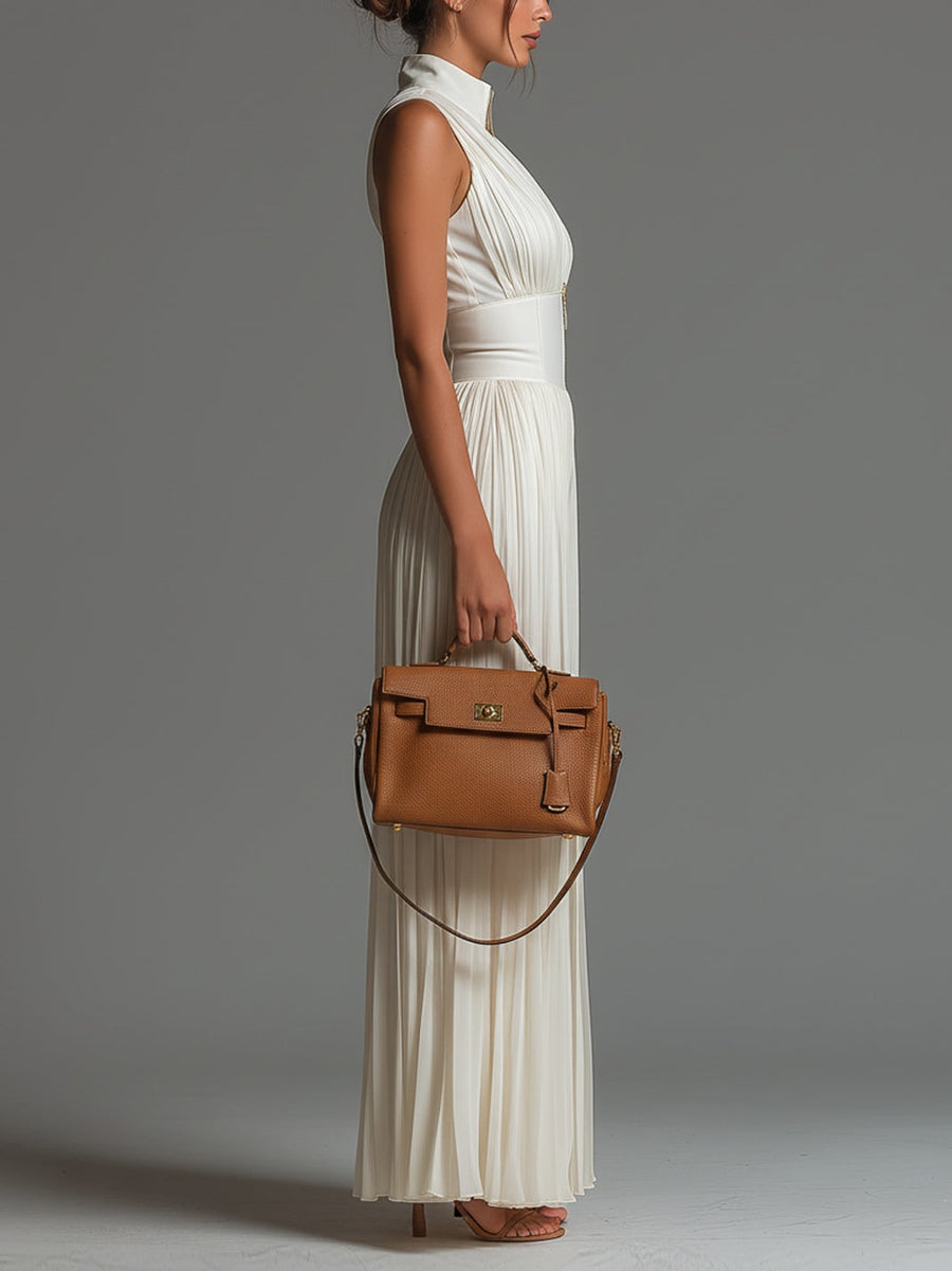 SOPHIA - Essential Jumpsuit White