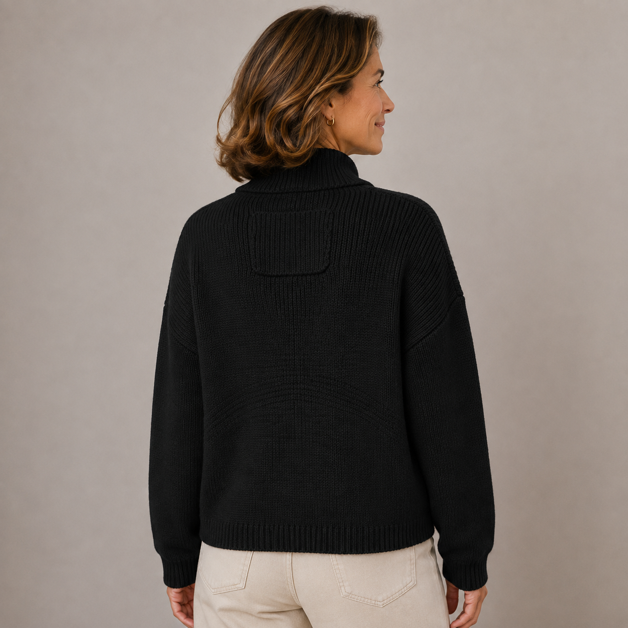 Augusta™ Stand Collar Button Cardigan