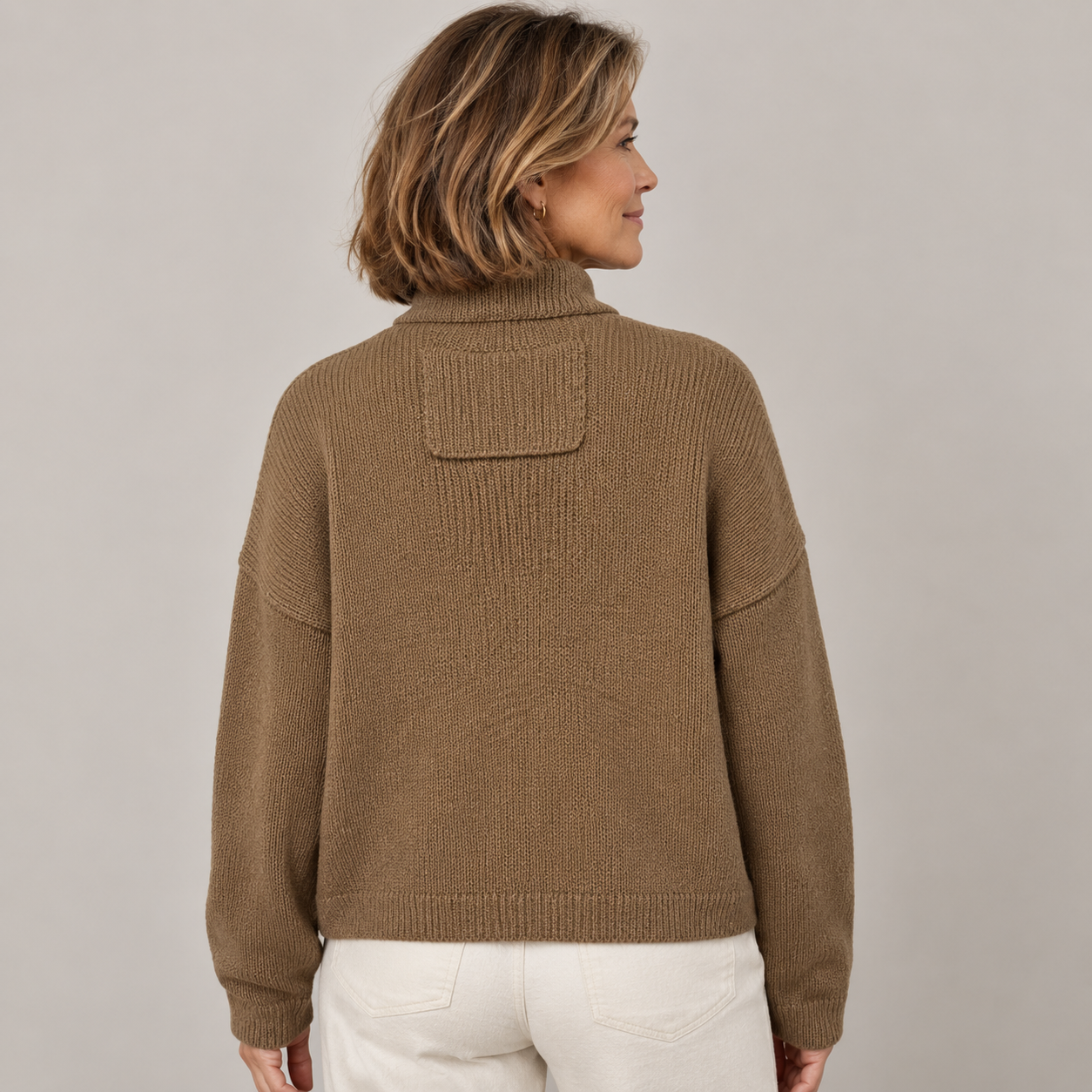 Augusta™ Stand Collar Button Cardigan