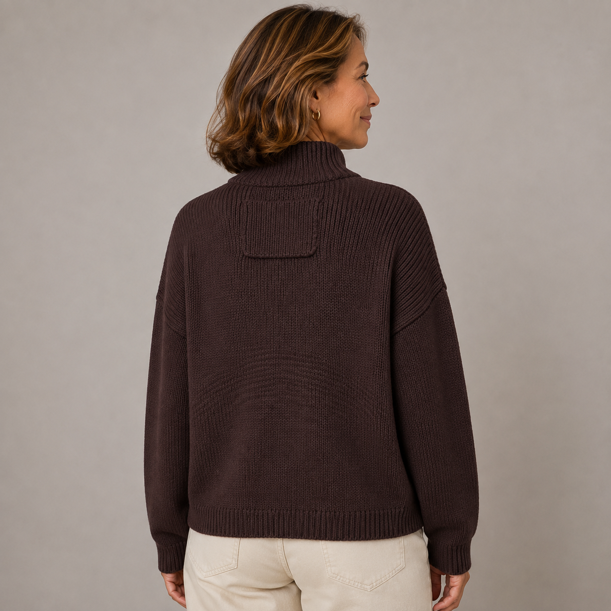 Augusta™ Stand Collar Button Cardigan
