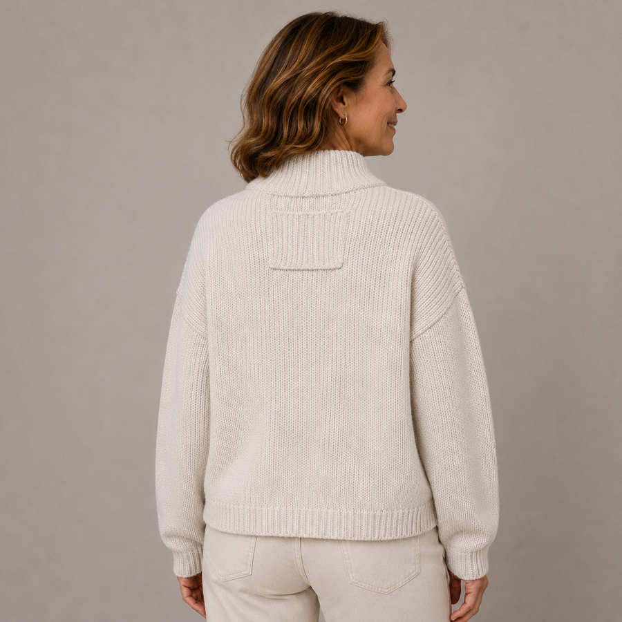 Augusta™ Stand Collar Button Cardigan