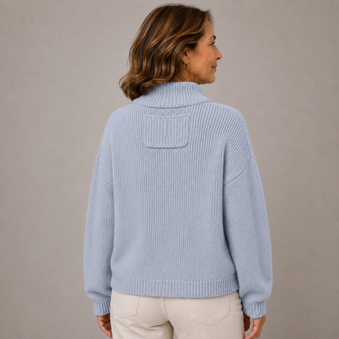 Augusta™ Stand Collar Button Cardigan