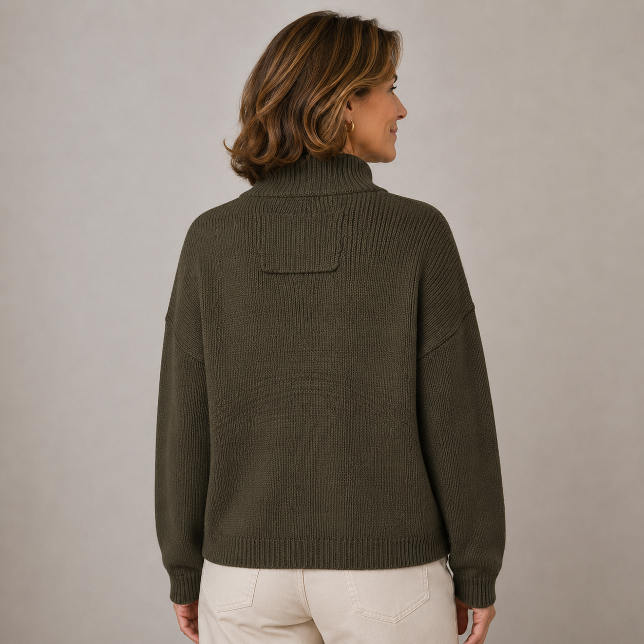 Augusta™ Stand Collar Button Cardigan