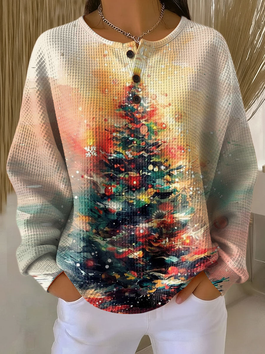 Ella | Cozy Christmas Tree Sweater