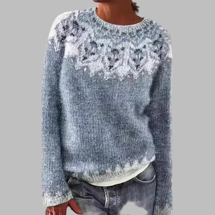 Athena | Retro Icelandic Knit Sweater