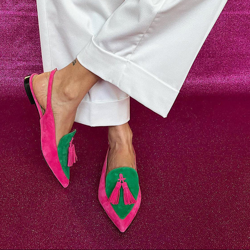ISABELLA | TASSEL BALLET PUMPS