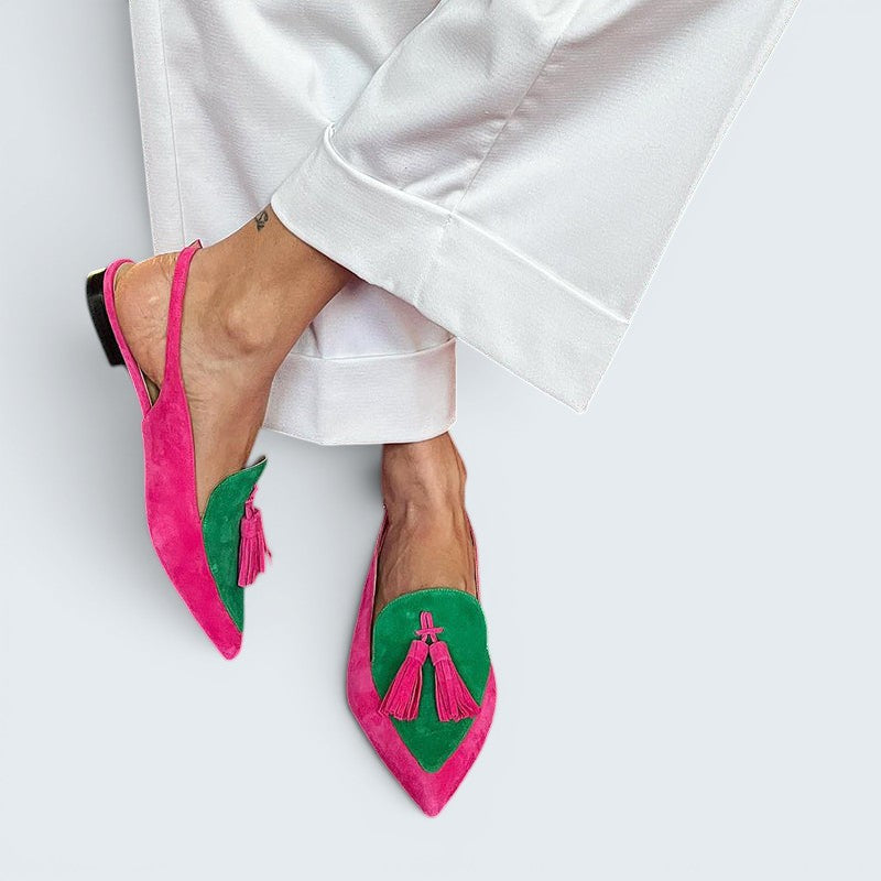 ISABELLA | TASSEL BALLET PUMPS