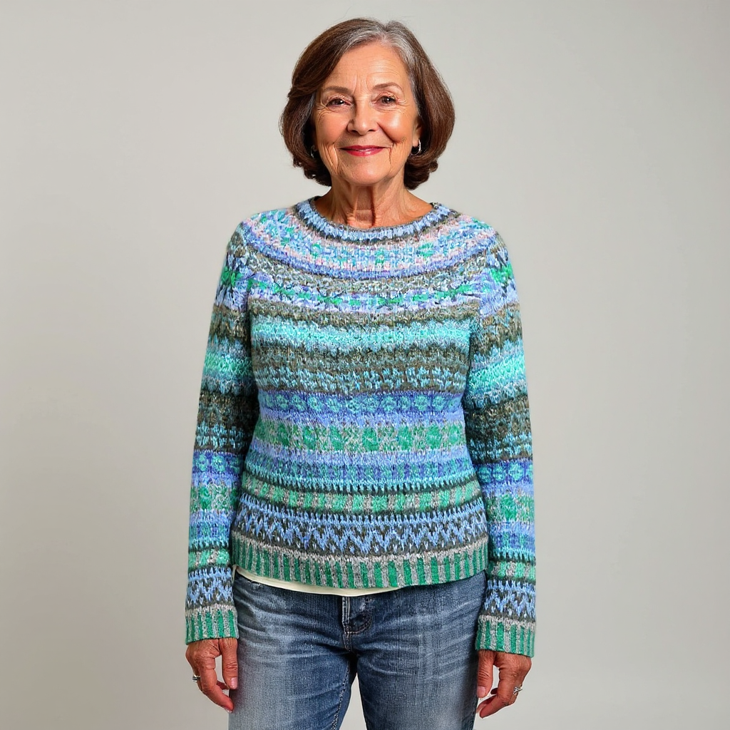 Audrey | Vintage-Inspired Island Sweater