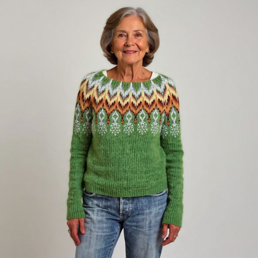 Sophia | Retro Island-Inspired Sweater
