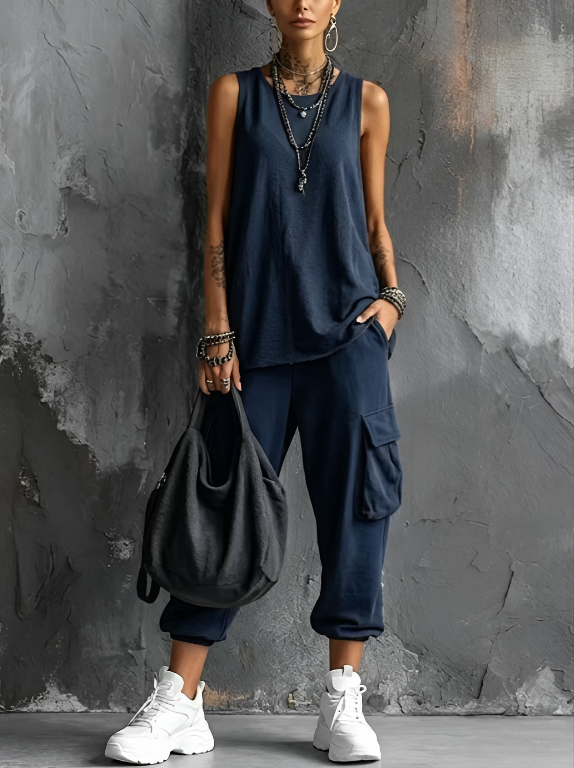 Joyce™ Cargo Pocket Two-Piece Set