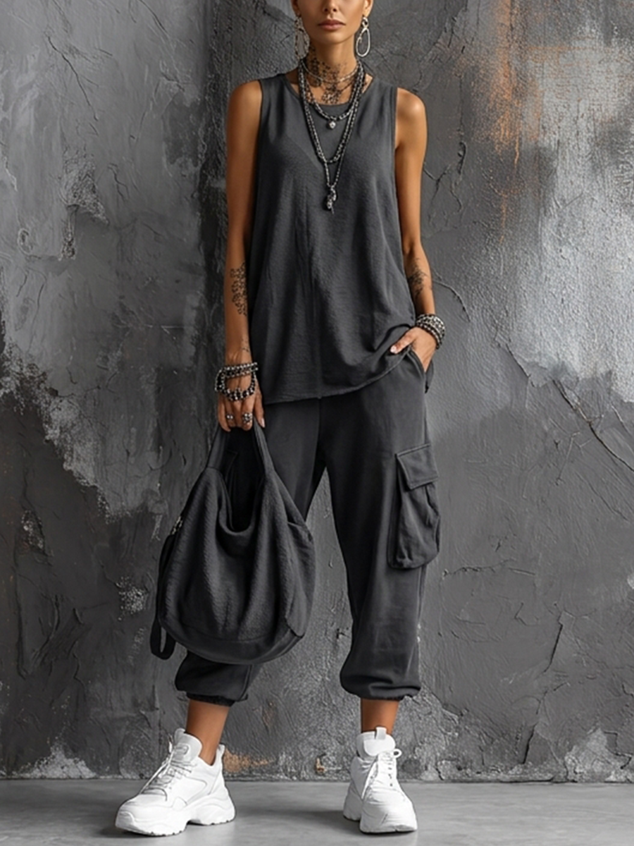 Joyce™ Cargo Pocket Two-Piece Set